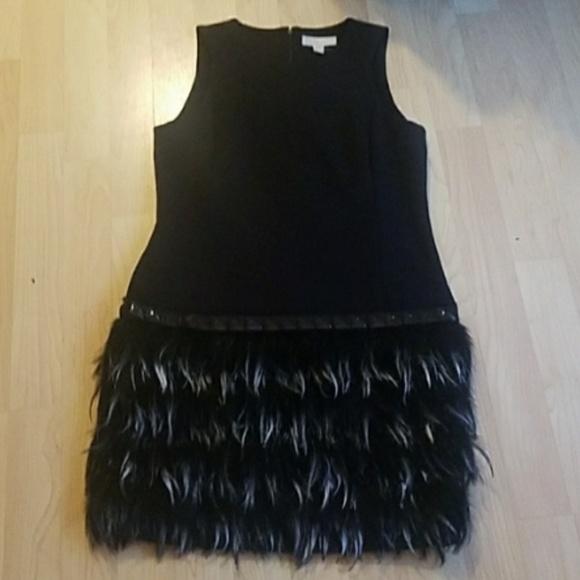 Michael By Michael Kors feather & stud dress - Picture 2 of 3
